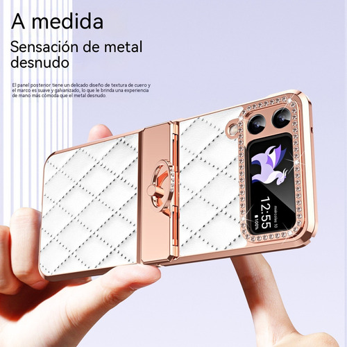 C Funda Protectora Galvanizada Para Samsung Zflip3