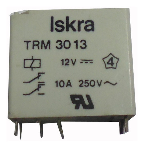 10 Reles Iskra Trm 30 13