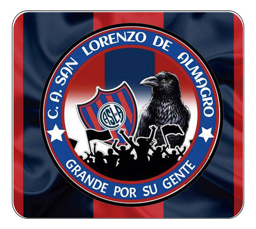 Mouse Pad Club San Lorenzo Escudo Futbol Argentino 1453