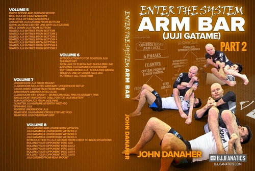 John Danaher Jiu-jitsu Armbar Enter The System 8 Volumes