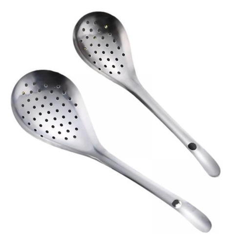 3 Cuchara Ranurada De Cocina, Cuchara Con Colador, Colador