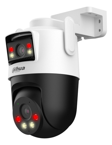 Camara De Seguridad Ip Wifi Dahua Domo Vision Dual Lente Fijo 3mp Lente 360 3mp Con Audio Bidireccional Sirena Alarma Microsd
