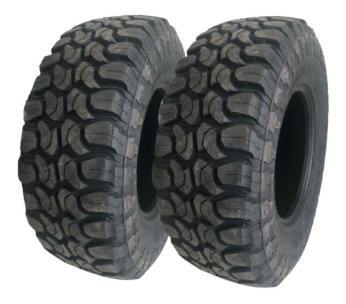 Kit 02 Pneu 35x12.50r17 121q Dx-9 M/t Bandit Lt 10pr Delinte