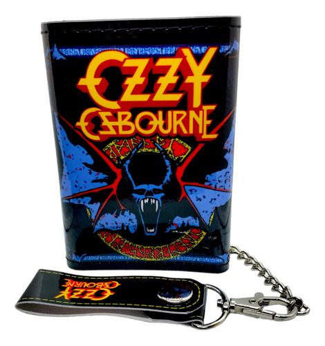 Cartera Con Cadena Ozzy Osbourne Nueva!!