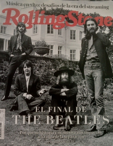 Revista Rolling Stone Sept 2020 El Final De The Beatles