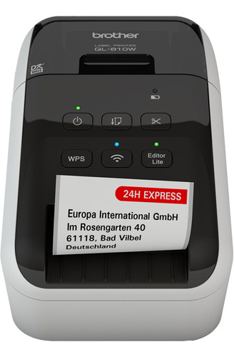 Impressora De Etiquetas Usb Wifi Wireless Brother Ql-810w