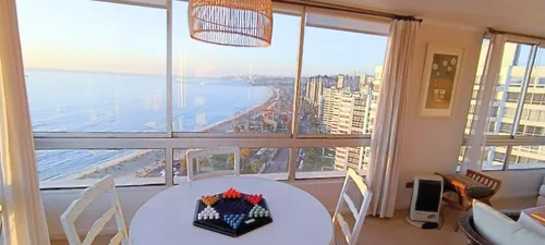 Excelente Departamento Remodelado Con Amplia Vista Al Mar