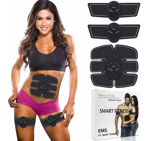 Imagen 4 de 8 de Estimulador Muscular Abdominales Brazos Piernas Abdomen Ems