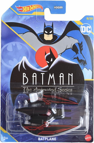 Hot Wheels Dc Batman The Animated Series Batplane