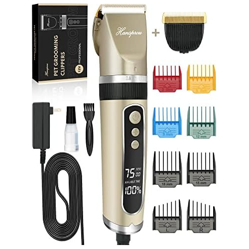 12v Dog Grooming Clippers,professional Heavy Duty Dog C...