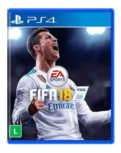 Jogo Fifa 18 Para Ps4 - Novo