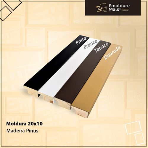 Kit 3 Moldura Com Vidro P/ Quebra Cabeça 45 X 62 1000 Peças