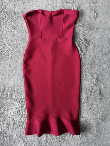 Vestido Escote Corazon Bandage Moda Fashion Dress Midie 