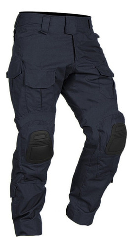 Pantalones Tácticos Impermeables For Hombre Con Rodillera