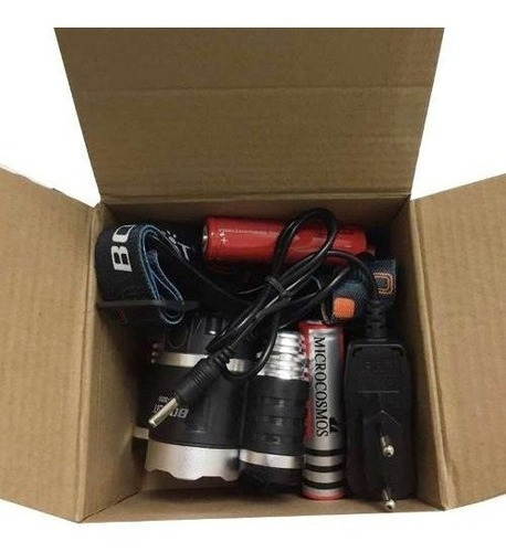 Linterna Led Minero Frontal Cabeza Cintillo 5000 Lumenes