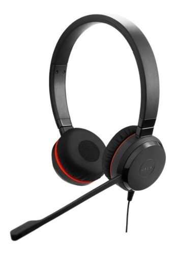 Auriculares Jabra Evolve 20 Se Uc 4999-829-409, color negro