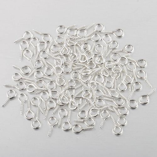 100 Tornillo Ojo Pin Clavija Fabricación De Joyas Hallazgo