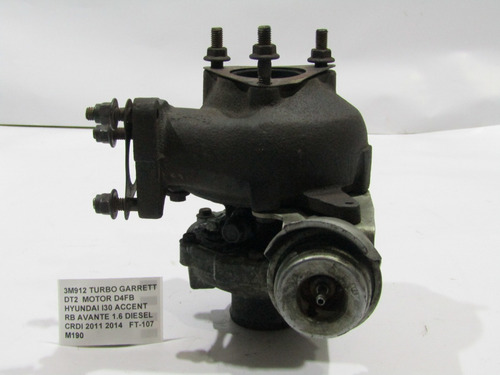 Turbo Garrett Dt2 Motor D4fb Hyundai I30 Accent Aventa (Usado)