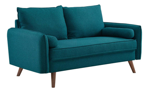 Modway Revive - Sofa De Dos Plazas Tapizado De Tela Moderna 