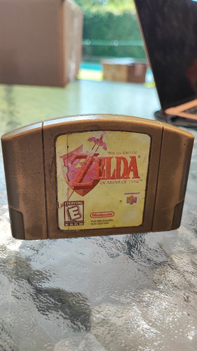 Zelda Ocarina Of Time N64 Gold