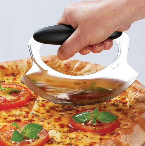 Imagem 4 de 5 de Cortador De Inox Pizza Temperos Legumes Precision 16,5 Cm