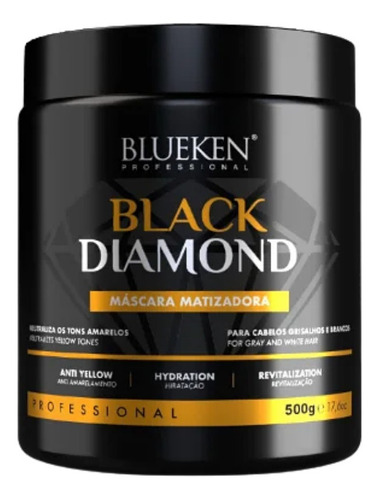 Máscara Matizadora Black Diamond Blueken 500g