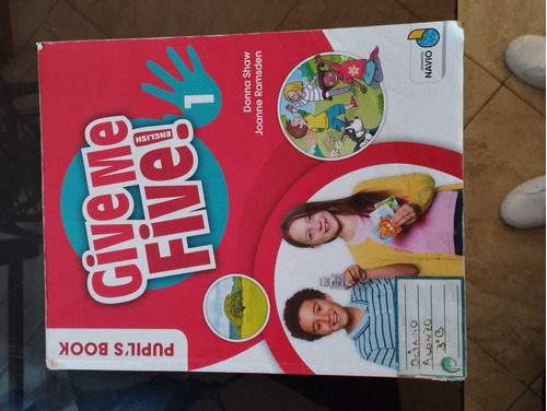 Libro De Inglés - Give Me Five Pupli's Book 