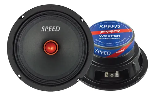 Componente 6.5puLG Medios Profesionales+tweter Bala+crossove