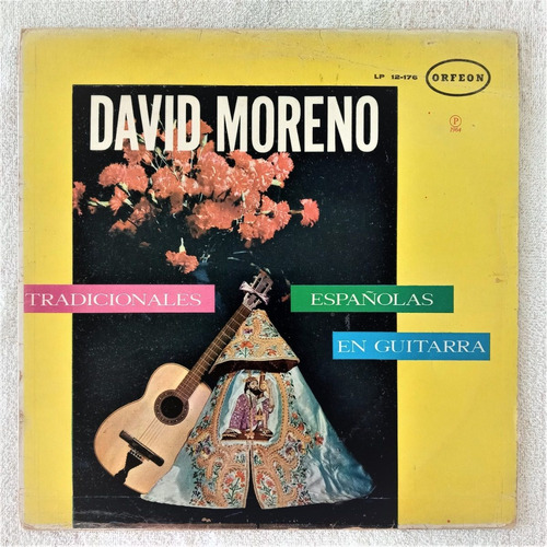 David Moreno Lp Tradicionales Españolas En Guitarra (Usado)