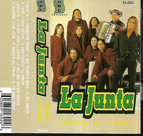 La Junta Album Hasta El Final Sello Magenta Cassette