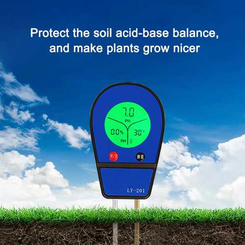 Analisador De Qualidade Em 3 Soil Tool Test Digital Lcd 1 De