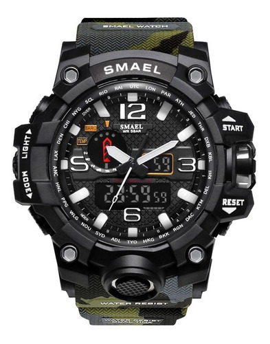 Reloj Smael Camuflado Militar Varios Modelos Sumergible 