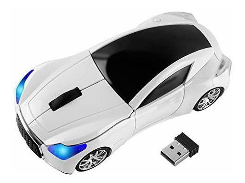 Ratón Inalámbrico Forma Coche Deportivo 3d.