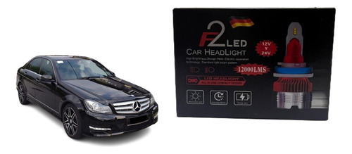 Luces Cree Led 22000 Mercedes Benz Clase 250 Instalación