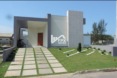 Imagem 1 de 14 de Casa Com Piscina Em Itanhaém, Frente Ao Mar Ca183-f