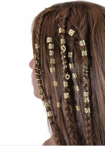 18 Broches Y Accesorios De Cabello Para Trencitas O Rastas