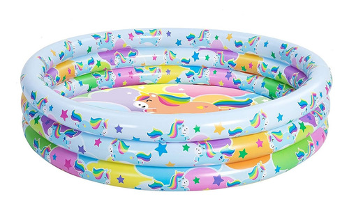 58 Unicorn Rainbow Piscina Inflable Para Niños Piscina...