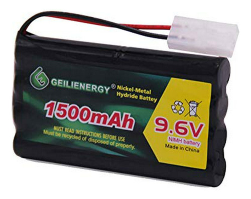 Geilienergy Batería Nimh De 9.6v 1500mah Batería Rc Recargab