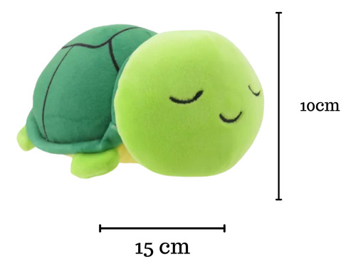 Mini Peluche Animales Kawaii 15cm Smoochy Pals Suaves Regalo Tortuga