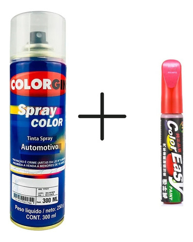 Color Original Spray Su Vehiculo+  Lapiz Retoque  Pack P60