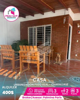 Casa en alquiler