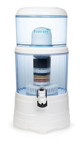 Filtro Purificador Ecotrade Agua Bioenergético 14 Litros