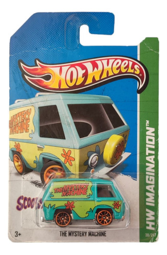 Mystery Machine Scooby Doo Camioneta 1/64 Básico Hot Wheels