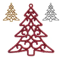 Comprar Adornos Navideños Colgantes Figura Arbol De Navidad 12pzs