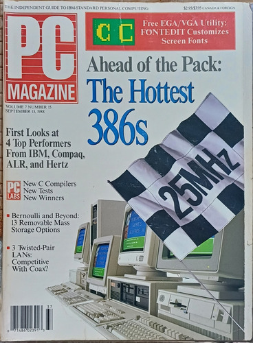 Revista Pc Magazine Usa Vol.7 N°15 1988
