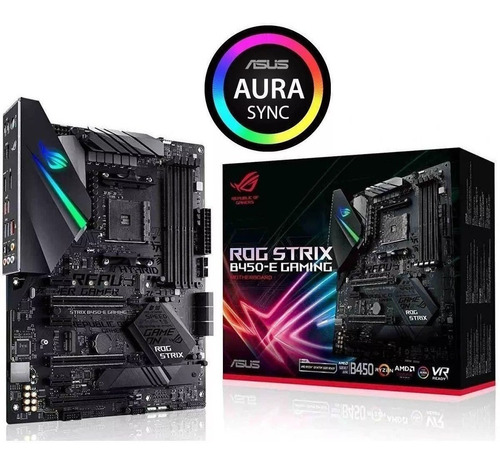 Placa Mãe Asus Rog Strix B450-e Gaming Wifi - 1 Ano Garantia