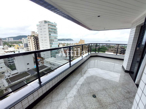 Imagem 22 de 30 de Cobertura Duplex Com Vista Para O Mar, 3 Dorms., 2 Vagas - V3462