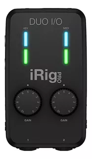 Interfaz Midi Irig Pro Duo Io Ik Multimedia