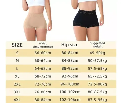 L Curvy Fajas Para Mujer, Encaje Diario,levanta Com Gluteos