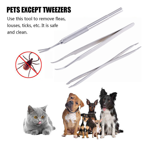 Pinça Begetto Dog Flea Clip, Ferramenta De Remoção De Carrap